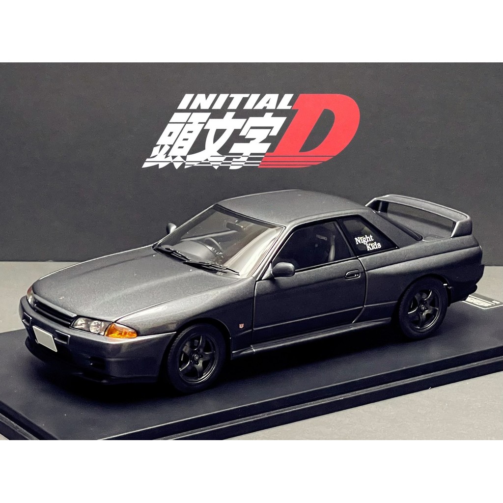 【出售】1/18 頭文字D Autoart 尼桑 Skyline R32 GTR 頭文字D動漫版 妙義nightkids | 蝦皮購物