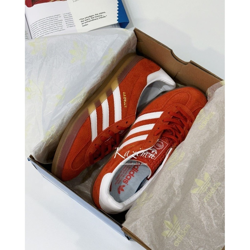 adidas gazelle silver green womens Adidas Gazelle Indoor Bold Orange White Gum HQ8718  juanma-shop