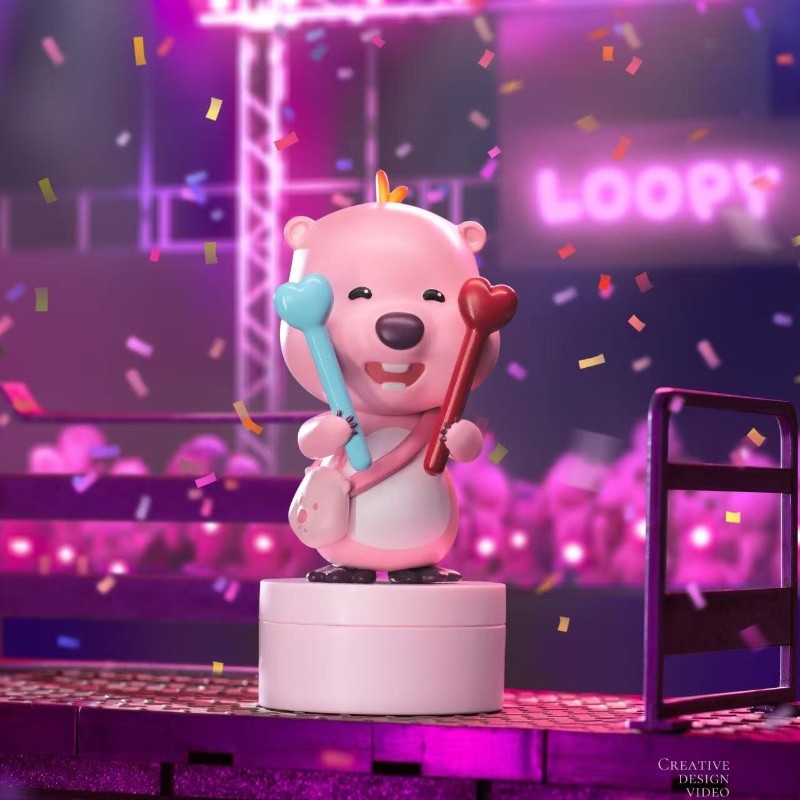 正版 可挑款 LOOPY 露比 在演藝圈打工印章擺件 盲盒 公仔 潮玩 手辦 玩具 禮物 | 蝦皮購物