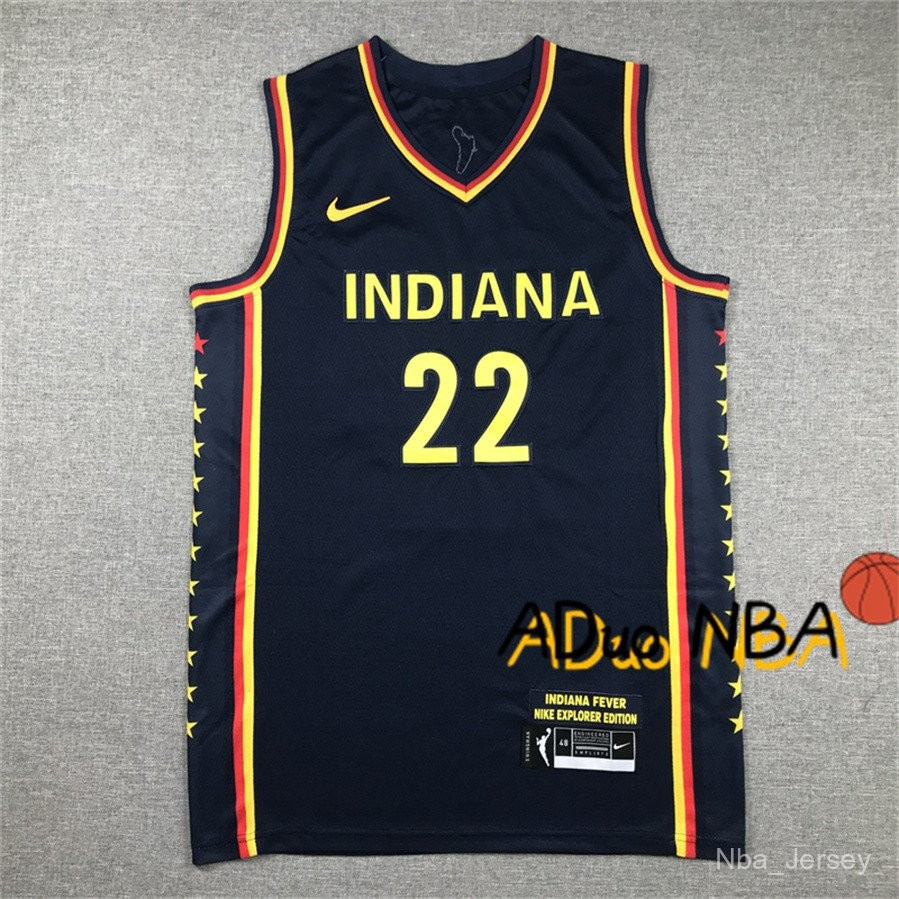 男式 Regatta Caitlin Clark 籃球球衣 #22 黑色 WNBA 球衣 | 蝦皮購物