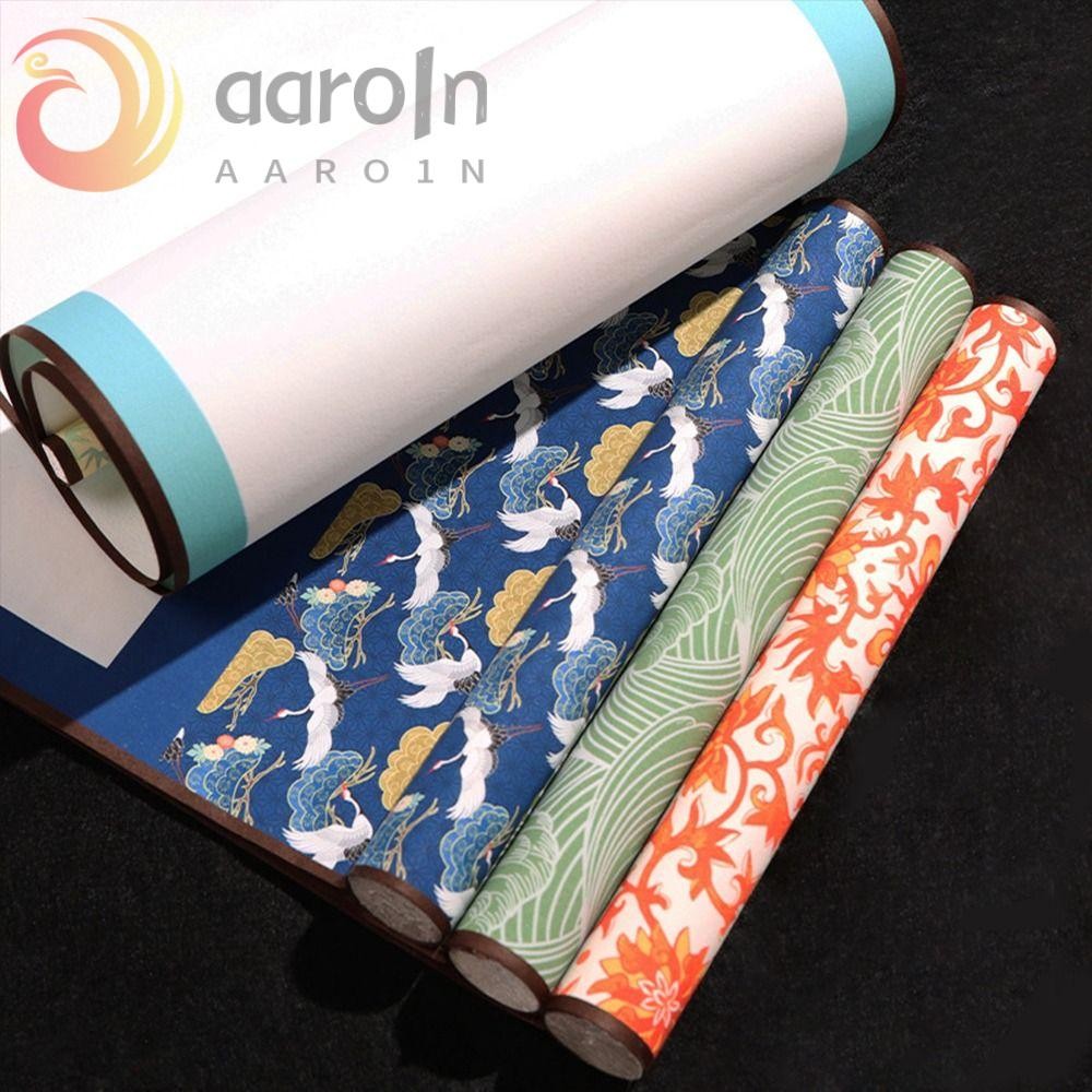 AARO空白懸掛式空白捲軸,自製禮品手捲復古宣紙捲軸,中國風S/M/L繪畫畫紙書法繪畫安裝捲軸 | 蝦皮購物