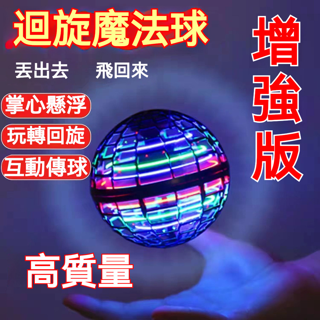 【台灣發貨】UFO智慧感應迴旋球 魔法飛行球 懸浮球 指尖陀螺 魔術球 兒童玩具 親子玩具 迴旋魔法球 | 蝦皮購物