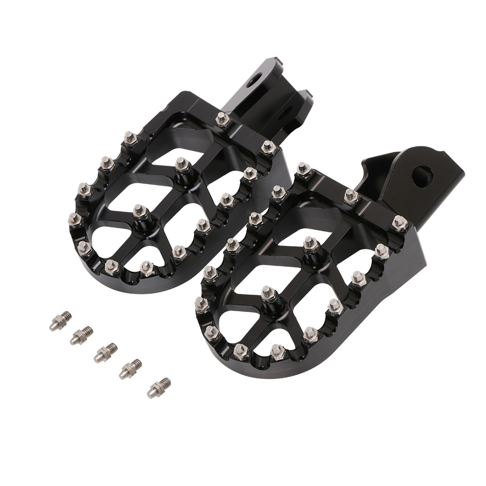 Bonitas clavijas forjadas para motocicletas CNC, pedales, reposapiés para Sur Ro