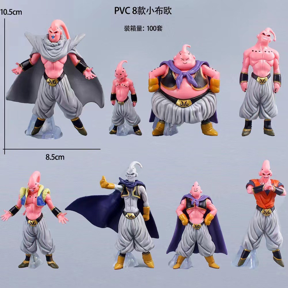 龍珠手辦 8款魔人布歐 GK肌肉胖布歐公仔 宿敵對決模型 | 蝦皮購物
