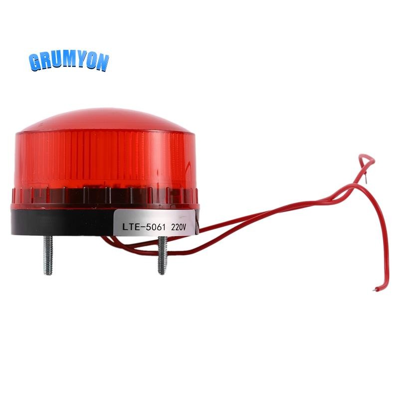 Ac 220V 工業 LED 閃光燈頻閃燈事故警告燈紅色 LTE-5061 De | 蝦皮購物