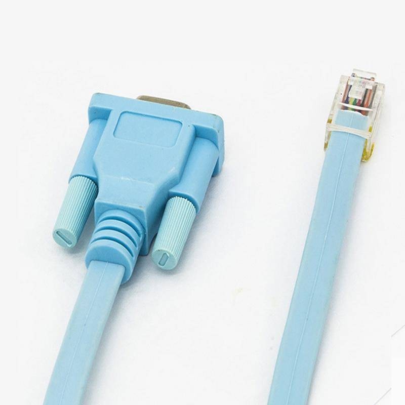 上新思科cisco華為console數據線RJ45網口轉RS232串口COM口9孔水晶頭可開票 | 蝦皮購物