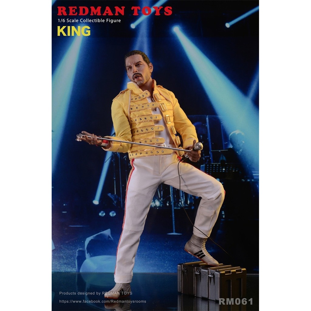 【精品】現貨 REDMAN TOYS 1/6 皇后搖滾樂隊 KING RM061 可動男人偶 | 蝦皮購物