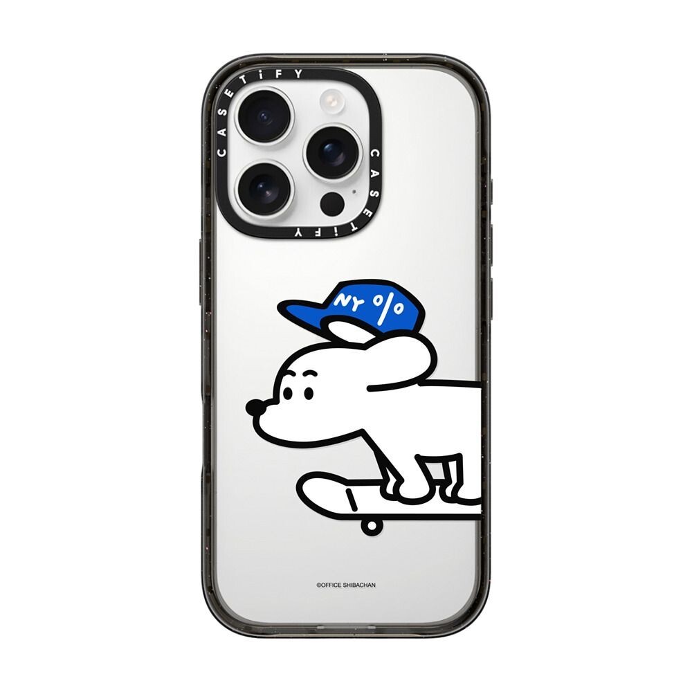 今ならほぼ即納！ CASETiFY 保護殼iPhone Skater 滑板小狗JOHN Max Pro Pro/16 16 iPhoneアクセサリー