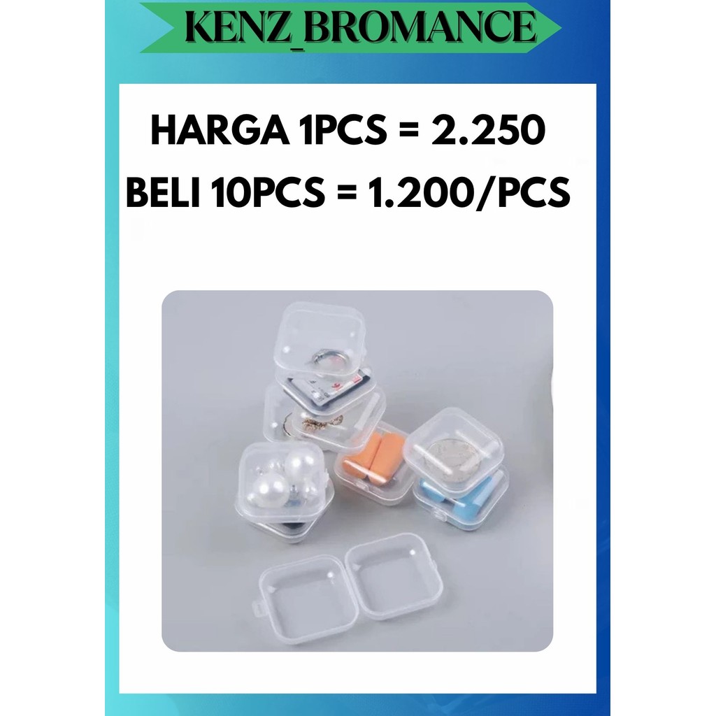 KENZ MINI 透明藥盒容器放置 PIL 膠囊平板電腦收納盒盒容器 | 蝦皮購物