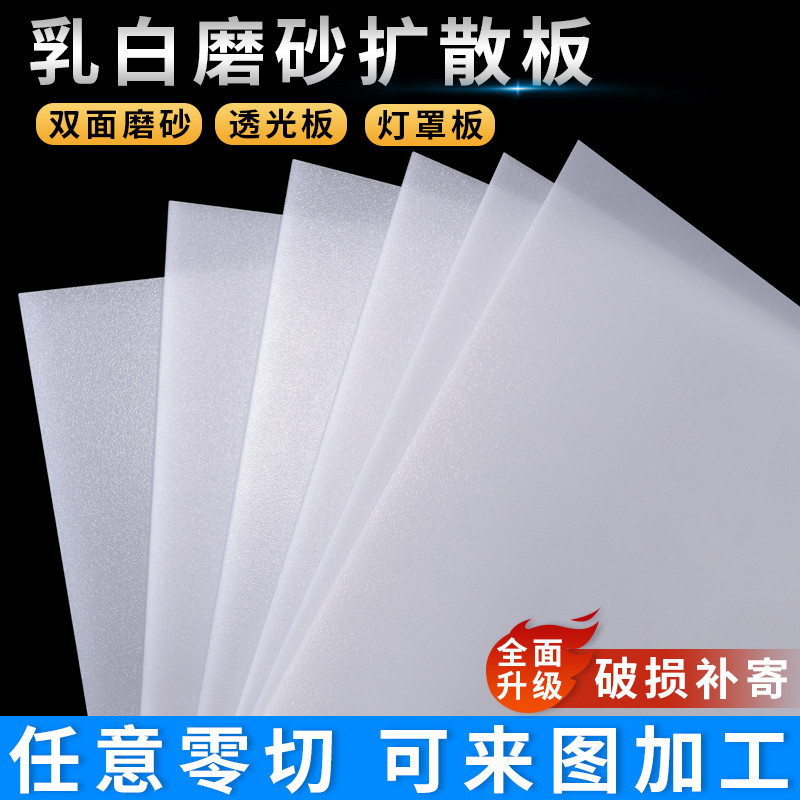 【台灣出貨】燈光板 透光板 燈罩 亞克力板 導光板 磨砂 led 燈箱片 吊頂 燈塑 料擴散板 YG | 蝦皮購物