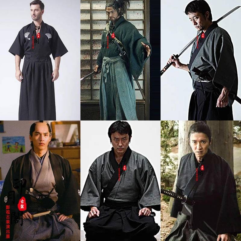日本居合服 武術服裝 影視古裝 日本武士服 和服 忍者刀客古裝 日本傳統武士道 古裝演出服 | 蝦皮購物