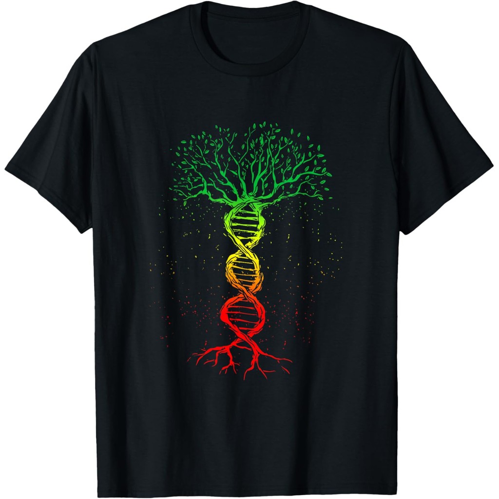 Rasta Reggae DNA 成人 T 恤 Rastafarian Roots Reggaeton Hippie P | 蝦皮購物