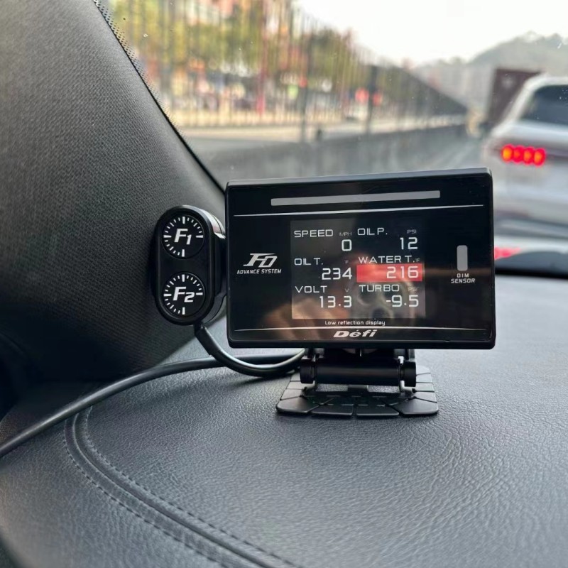 熱賣 DEFI ZD 第二代 FD液晶車速轉速渦輪表 OBD 多功能改裝儀表 | 蝦皮購物