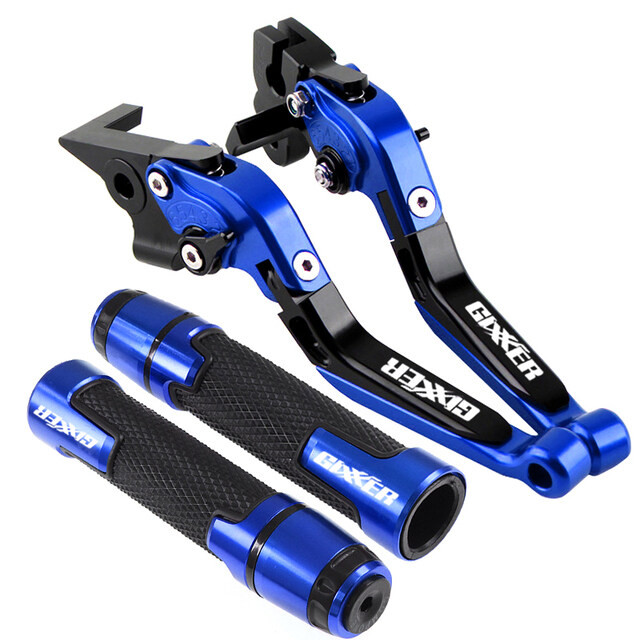 Motorfiets koppeling remhendel Voor Suzuki Gixxer 250 Sf Gixxer 150 125 SF250 2020-2023 2022 Motorfiets Accessoires Cnc Korte Verstelbare Rem Koppeling Hevels Remhendel Handvat (Kleur : 6