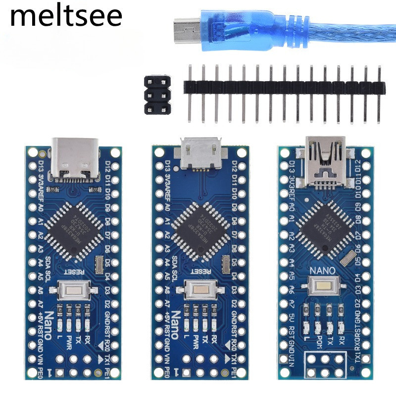 Nano 與用於 arduino CH340 USB 驅動器 16Mhz Nano v3.0 ATMEGA328P 的引 | 蝦皮購物