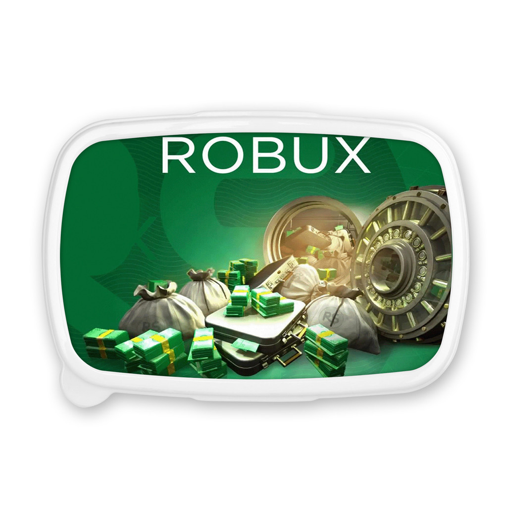 Roblox Robux 餐盒 便噹盒 環保PP材質 分格 野餐 水果零食盒 保鮮盒 客製化 | 蝦皮購物