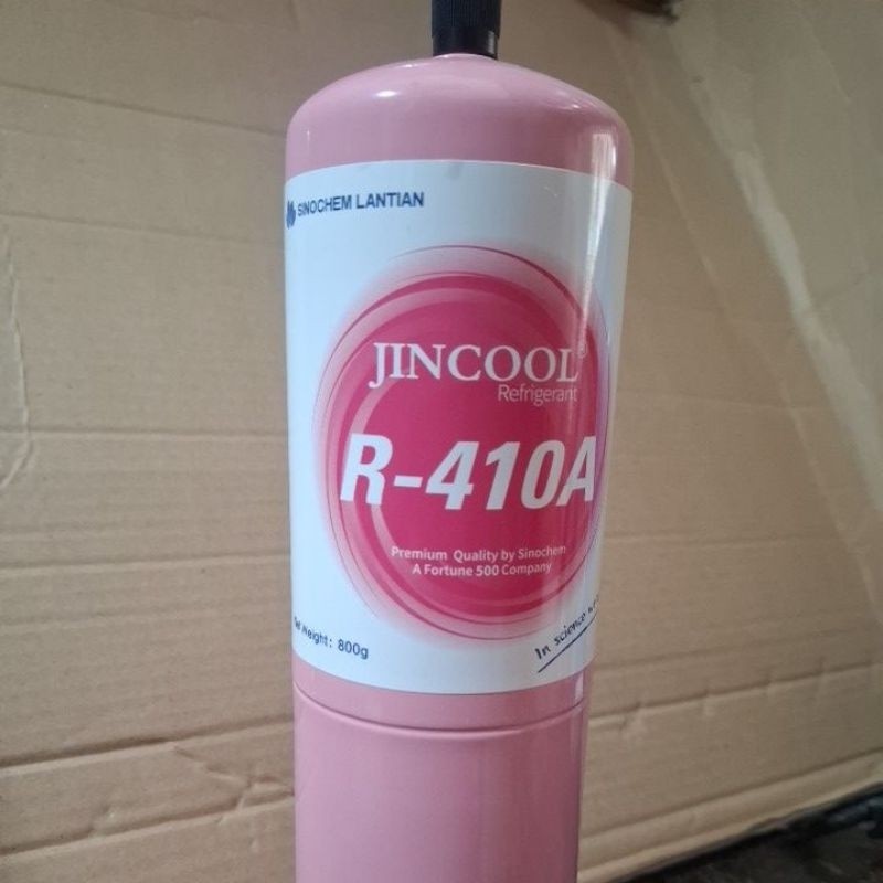 Freon ROOM COOLER REFILL R410A Jincool Sinochem 800 克罐交流冰箱家用 | 蝦皮購物