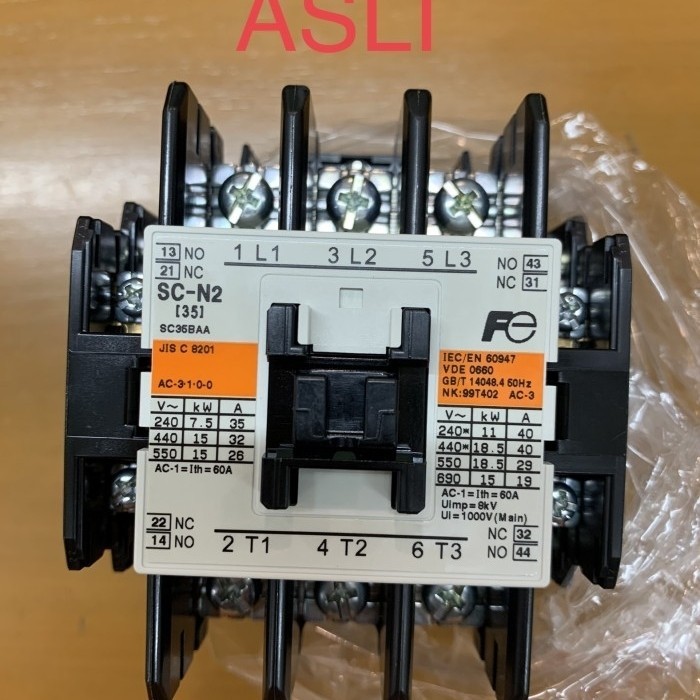 JS88 接觸器接觸器 FUJI SC-N2 線圈 AC 110,220,380 VAC Fuji Electric 1 | 蝦皮購物