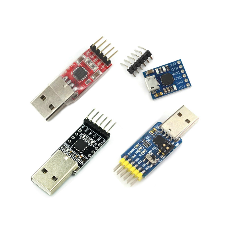 CP2102 USB 2.0轉UART TTL 5PIN連接器模塊串口轉換器STC替換FT232 CH340 PL230 | 蝦皮購物