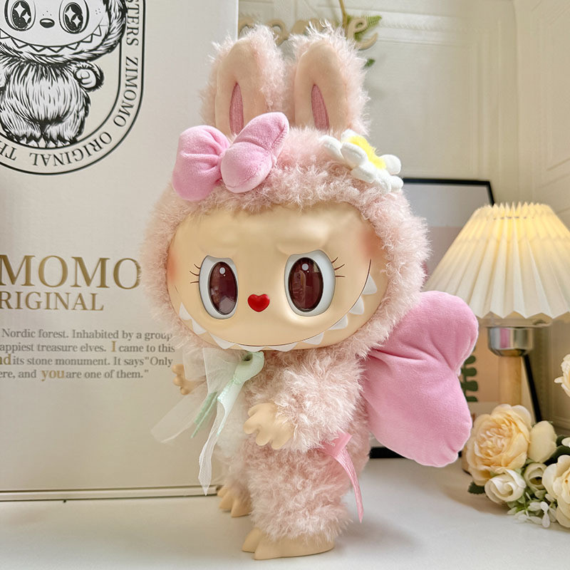 现货 Labubu 特别版 泡泡瑪特 mokoko 甜心繫列 一代 毛絨公仔 POPMART 潮玩 公仔 娃娃禮物 | 蝦皮購物
