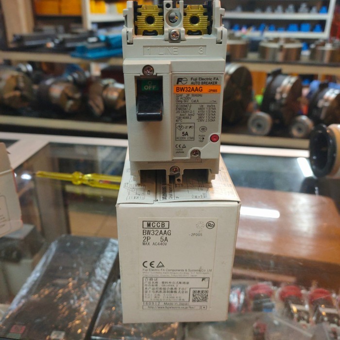 JS88 MCCB NFB 斷路器富士 BW32AAG BW 32 AAG 2 極 3-30A 富士 1.5KA 3A | 蝦皮購物