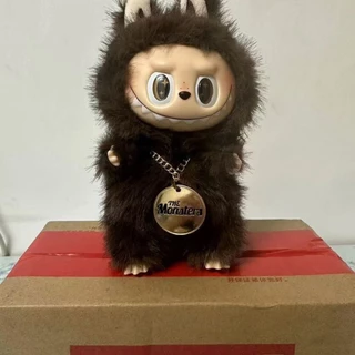 【超特價海外限定・即日発送最高品質！】17cm ZIMOMO LABUBU小首領 KTQ STORE ‧ POPMART Zimomo Labubu 首領大隻糖膠公仔58cm