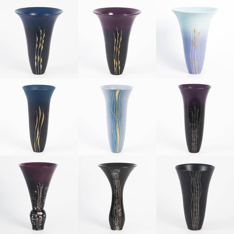 日本進口萬古燒生花立花池坊花器日式花道插花花瓶侘寂風案頭擺件| 蝦皮購物
