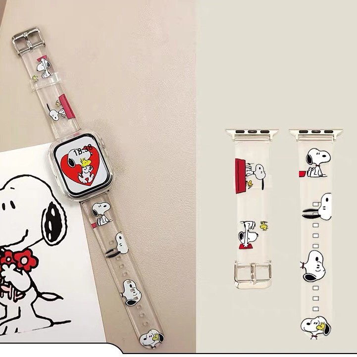 卡通可愛史努比狗 Apple Watch Ultra 8 7 49mm 45mm 40mm 41mm 44mm IW | 蝦皮購物
