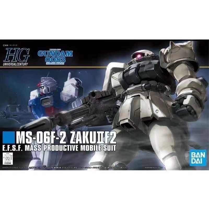 萬代 HGUC 107 HG扎古F2型 聯邦軍式樣 高達 拼裝模型 | 蝦皮購物