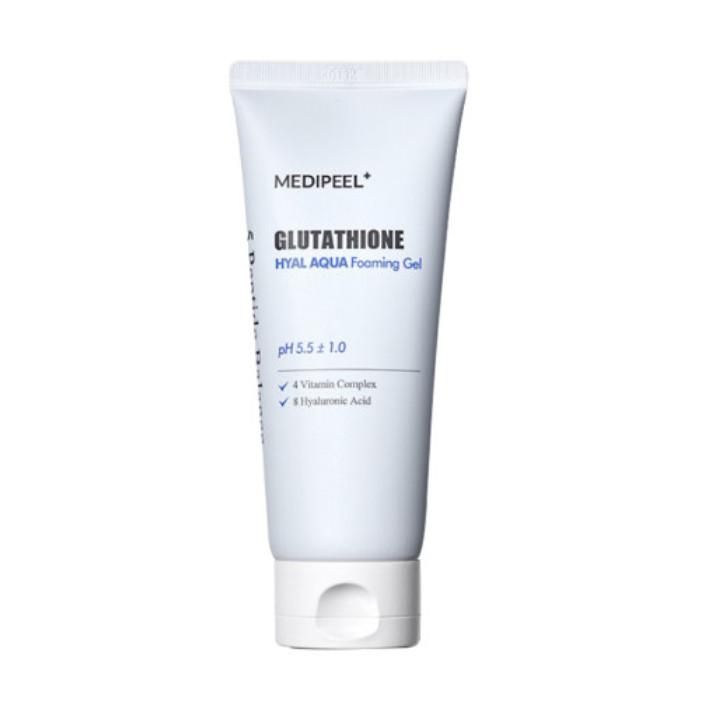 MediPeel] 穀胱甘肽Hyal Aqua Cream 50g,安瓿30ml,防曬精華50ml,泡沫凝膠潔面| 蝦皮購物