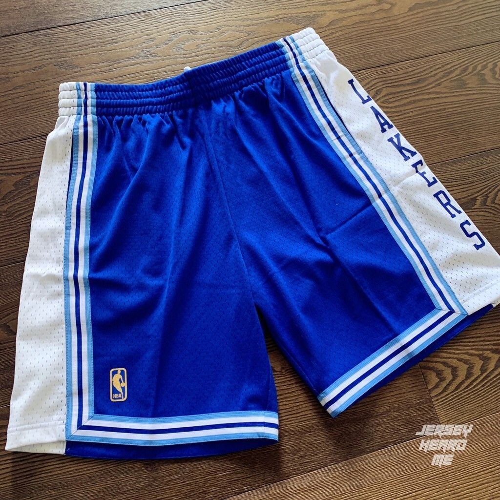 Pantaloncini Da Basket Mitchell & Ness - Louisiana State University, Stile Jumbotron - Uomo, Taglie USA, Licenza NCAA