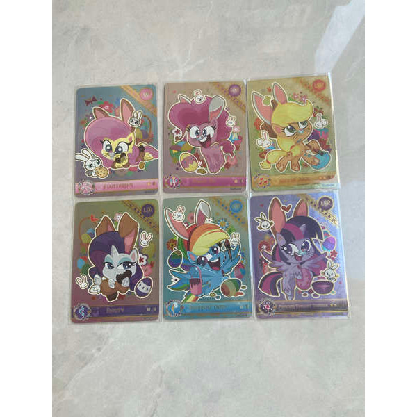 瑪莉卡 小馬寶莉 小馬寶莉卡 卡遊小馬寶莉奇萌派對lsr單卡全套柔柔雲寶珍奇自印小卡收藏卡片 | 蝦皮購物