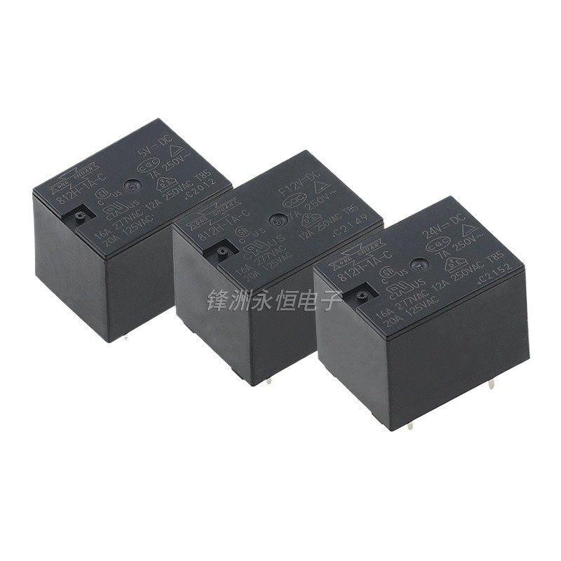 812H-1A-C- 5VDC 12VDC 24VDC 4腳16A 一組常開臺灣松川繼電器 | 蝦皮購物