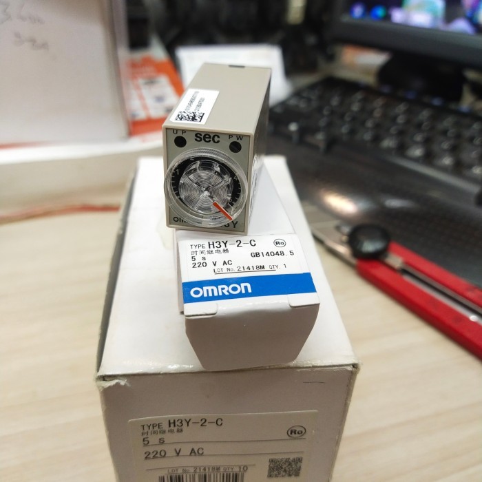 OMRON JS88 迷你定時器歐姆龍 H3Y-2-C 5s 220vac | 蝦皮購物