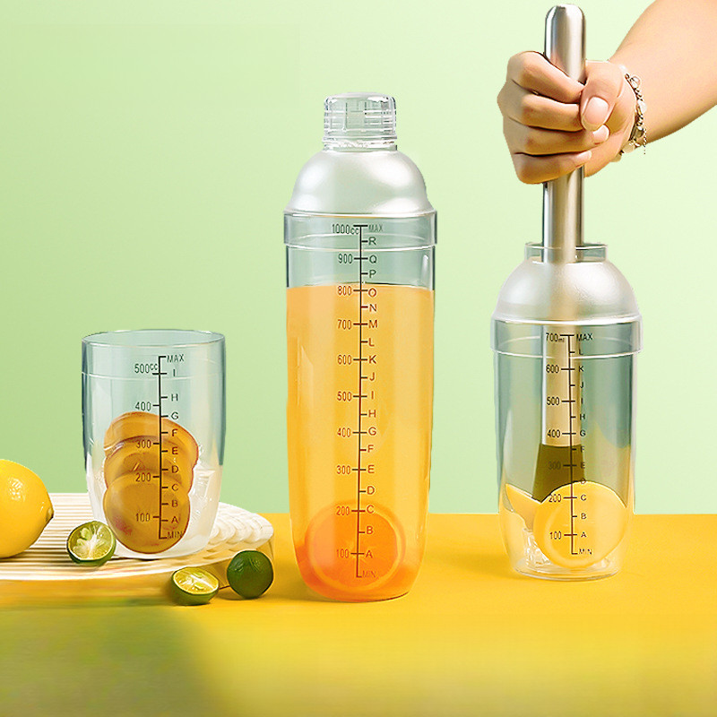 搖杯 4set 700ml 奶茶店專用工具檸檬茶製作 | 蝦皮購物
