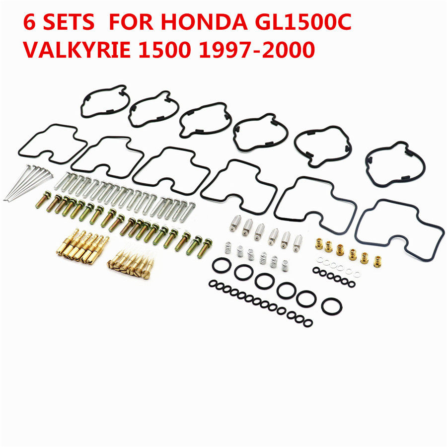 GL 1500 Jet Kit BASIC Stage 2 For Honda GL1500 & Valkyrie 1997-2003 – Carb Pilot 38 Main 105