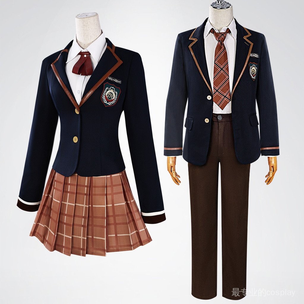 [現貨]北水商戀與深空校服cos服祁煜秦徹校服戀與深空黎深校服cosplay ZX5F | 蝦皮購物