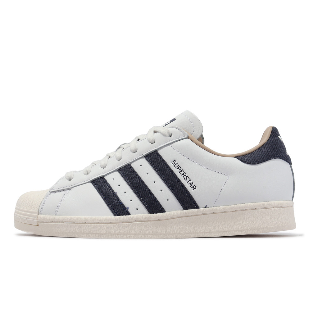 adidas 休閒鞋 Superstar 男鞋 女鞋 白 藍 丹寧 牛仔 三葉草 愛迪達 [ACS] ID4685 | 蝦皮購物