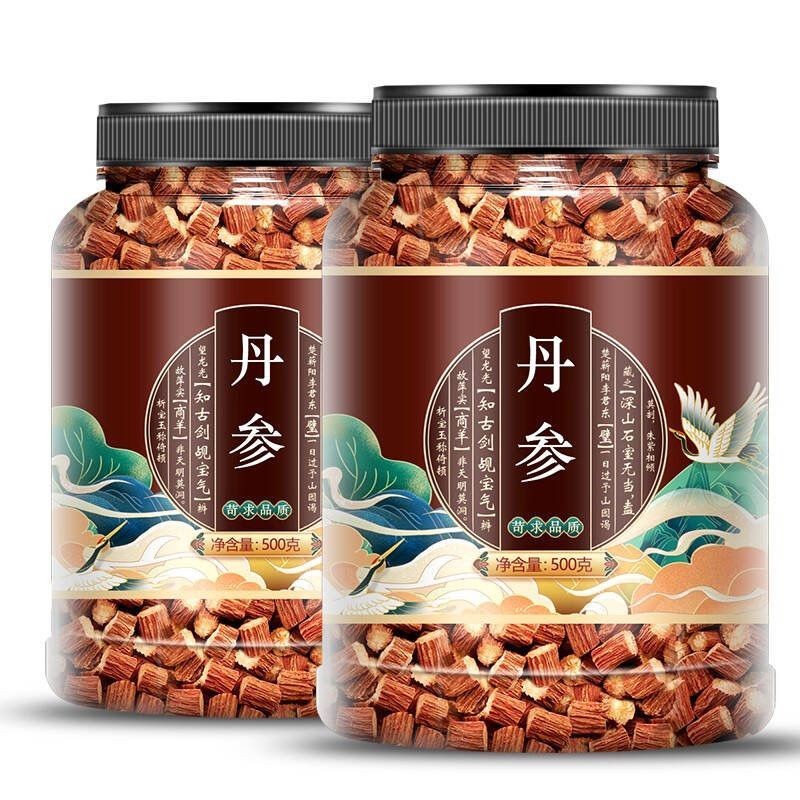 秦嶺正品野生丹參純天然無硫精選正宗丹參片泡茶水新貨丹參中藥材 | 蝦皮購物