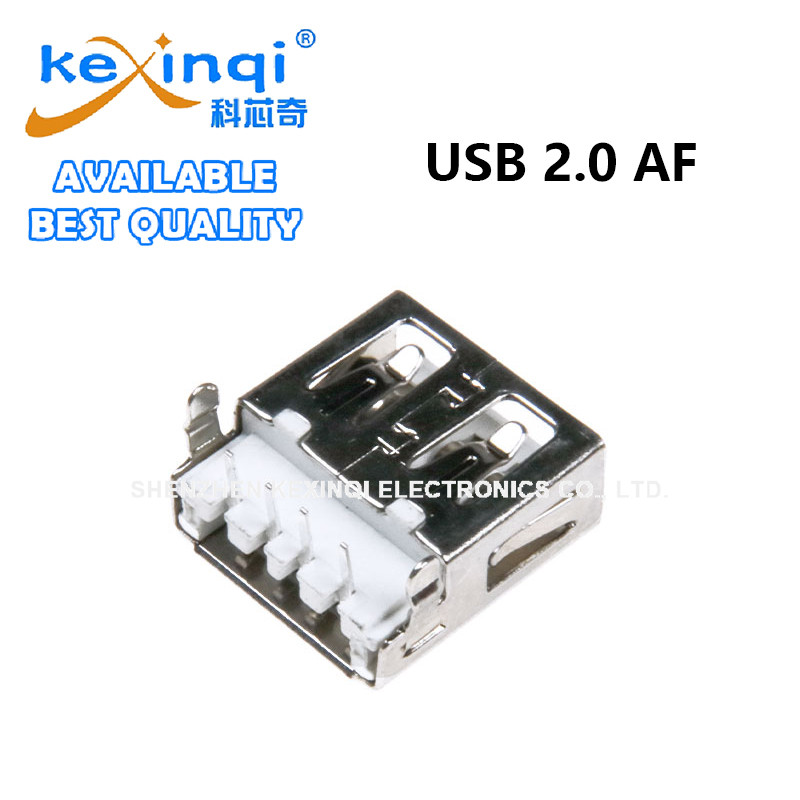 (10~50pcs) USB 2.0 AF 插座連接器 USB 母插孔用於數據傳輸充電 | 蝦皮購物