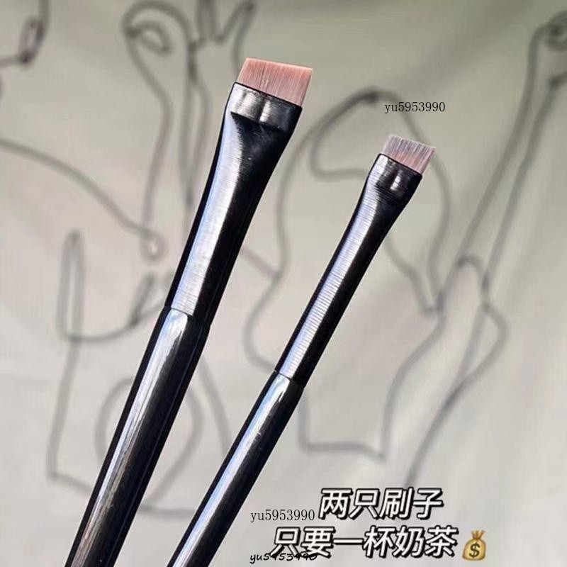 【馨怡優選】王菲菲推薦超細刀鋒刷A1O1眉刷A1O2眼線刷臥蠶刷網紅化妝刷子 | 蝦皮購物