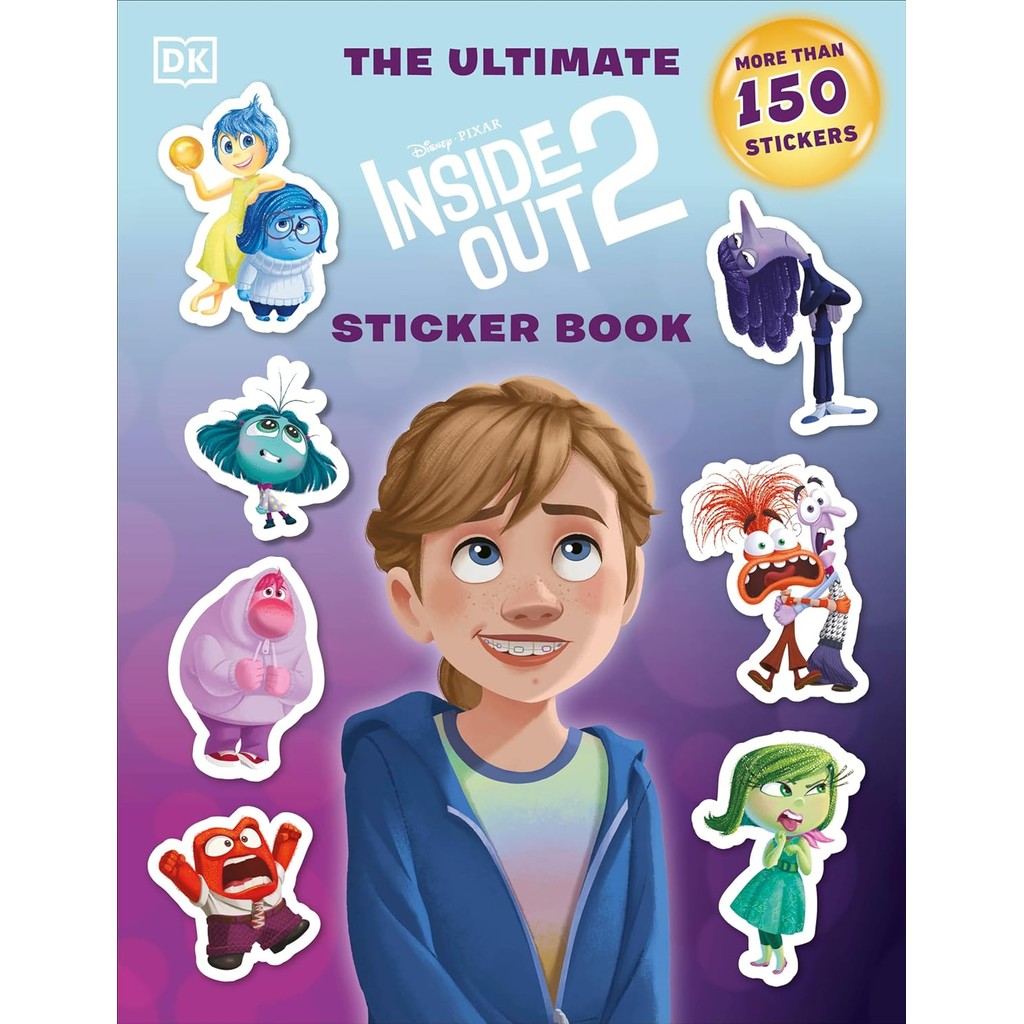 Disney Pixar Inside Out 2 Ultimate Sticker Book/DK《Dk Pub》【禮筑外文書店】 | 蝦皮購物