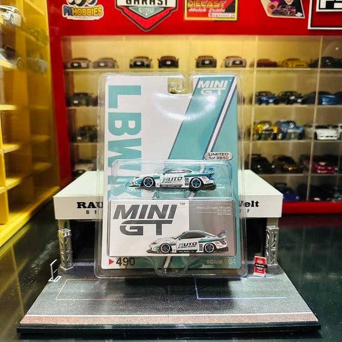 Mini GT 490 LB 超級剪影 Nissan Silvia S15 Auto Finesse Mijo | 蝦皮購物
