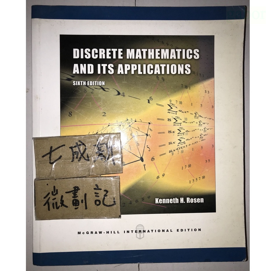 Discrete Mathematics and Its Applications 6e / Kenneth H. | 蝦皮購物