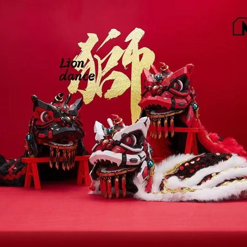 現貨將魂姬醒獅 典藏版 獅舞祥瑞中國風 機甲國産模型現貨舞獅 | 蝦皮購物
