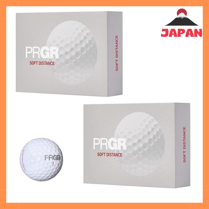 【2打套餐】普罗吉亚软距离高尔夫球（12球×2打）PRGR SOFT DISTANCE | 蝦皮購物
