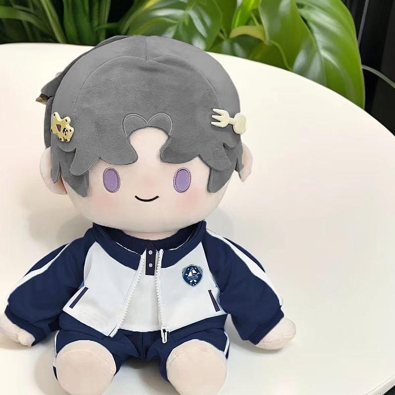 公仔校服娃衣原創40cm棉花娃娃坐姿玩偶換裝校服學院風運動衣送禮CC250519 | 蝦皮購物