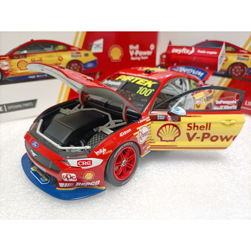 正品 18 福特野馬賽車模型 Ford GT SHELL V-POWER 2022 | 蝦皮購物