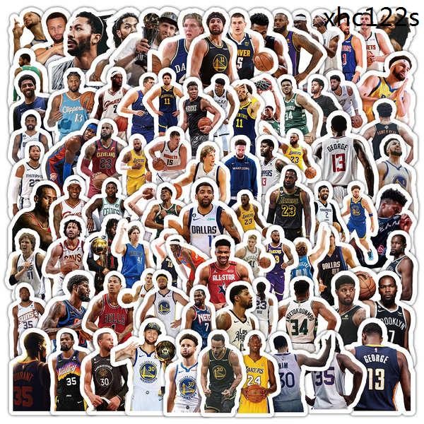 400張2024新賽季NBA球隊貼紙隊標logo歐文湖人球星籃球表情包勇士隊手機殼筆電ipad小貼畫行李箱防水 | 蝦皮購物