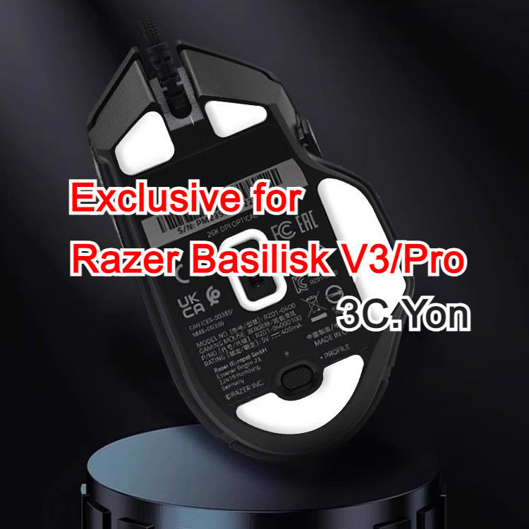 電競 Ice 鼠標溜冰鞋腳適用於 Razer Basilisk V3 Pro 無線鼠標 V3 有線滑行皮膚貼紙增強冰版光 | 蝦皮購物